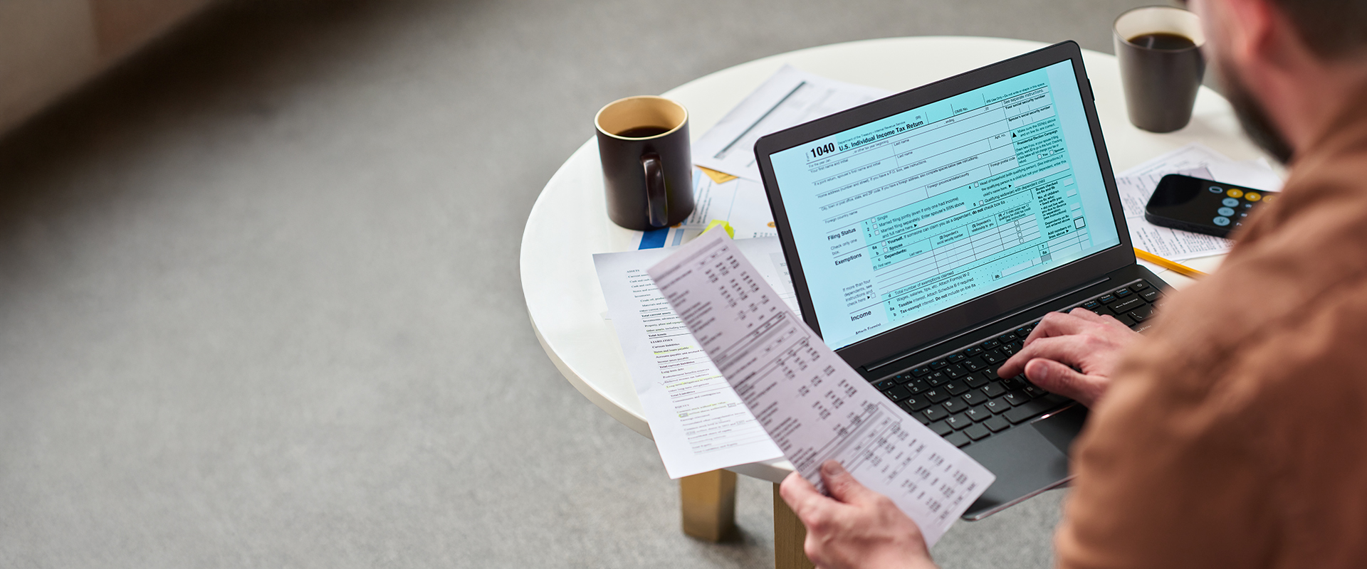 Secure accounting visuals